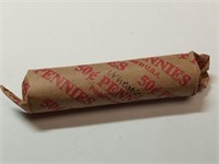 OF) Roll of wheat pennies