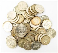 Coin 60-40% Silver Kennedy Half Dollars-XF-BU