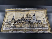 2 Small tapestries, both Russian: 1 depicts Kremli