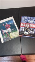 Peyton/Eli Manning signed Book/pix
