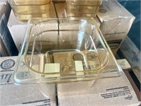 Bid X12 Food Pans 1/2 Size 4” Deep