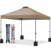 MASTERCANOPY Durable Pop-up Canopy Tent with Roll