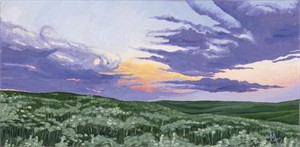 MacKenzie Tastove "The Prairie's Evening Blush"