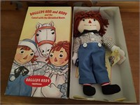 Autographed, Numbered Raggedy Andy Doll with Box