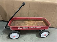 True Vakue Hardware red wagon