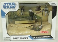 NIB Star Wars Battle Packs Battle At Sarlacc Pit