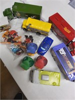 Misc lot of toy cars and figures