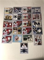 20 Game Jersey Patch Hockey Cards