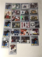 24 Game Jersey Patch Hockey Cards