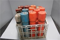 (16) TUBES OF VARIOUS WELDING RODS