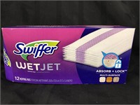 Swiffer Wet Jet 12 Mopping Heads -New