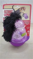 King Wobble Cat Food Treat & Food Dispenser Toy