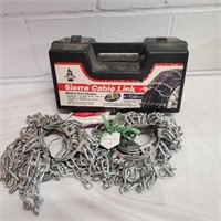 Sierra Cable Link Radial Tire Chains - XA