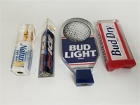 4 Collectible Beer Taps