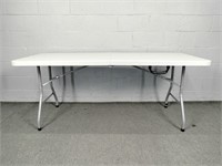 Office Star 6ft Folding Poly Table