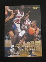 1997-98 FLEER ALLEN IVERSON 1997 ROY 76ERS