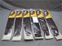 Lot of 6 NY Short Braid Hair Weave