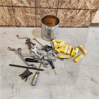 Various Tools & Spark Plugs