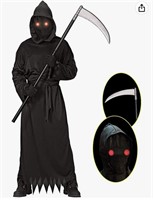 Kids grim reaper costume size large