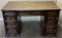 NATIONAL MT. AIRY KNEE HOLE DESK