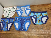 NEW 5 Boy's Assorted Brief's Size 2 T