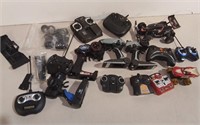 Lot Of RC Car Parts & Remotes As Is
