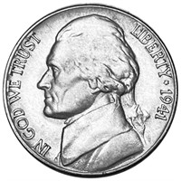 1941-D Jefferson War Nickel UNCIRCULATED