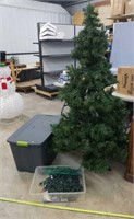 6' Christmas Tree, Tote, & Lights