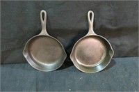 (2X) WAGNER #6 CAST IRON SKILLET