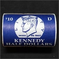 Gem BU Original Roll 2008-D Kennedy Half Dollars