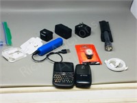 bag- misc elec adaptors & cell phones