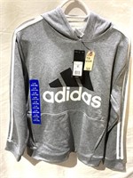 Adidas Boys Pull Over Hoodie L 14 16