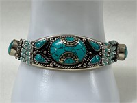 Tibetan silver beautiful bracelet