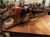 Stihl MS371 chainsaw w/ rolomatic bar