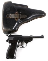 WWII GERMAN AC 43 WALTHER P38 9MM PISTOL