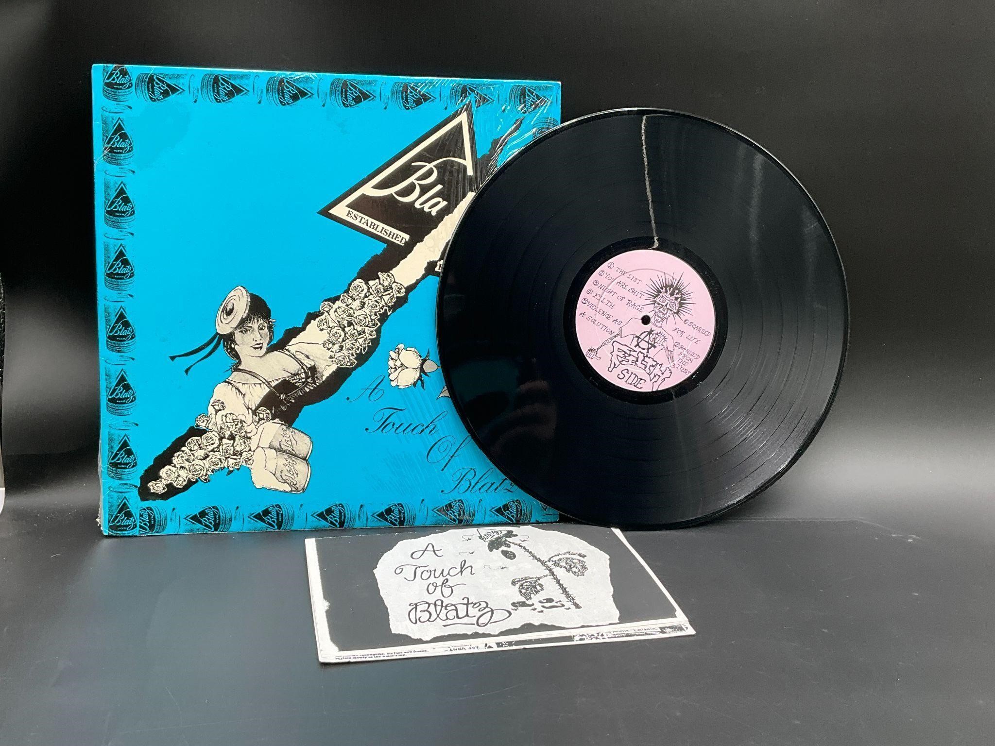 1991 OG Blatz & Filth "S**t Split" Punk LP