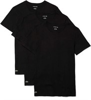 Lacoste Men's 3 CT Slim Fit Crew Neck T-Shirts, XS