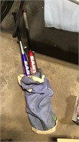 Easton ball bat and bag