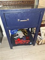 BLUE END TABLE