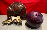 Bowling Ball Set (12 lb ball)