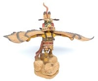 Harry Bert Hopi Eagle Kachina Doll (12" tall)