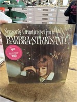 Barbara Streisand seasons, greetings record album