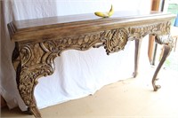 Ornate French Regency Console Table