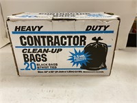 20 Pk Heavy Duty Trash Bags