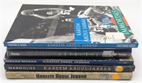 (D) Kareem Abdul-Jabbar basketball books