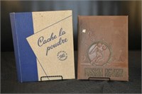 1946 & 1942 Yearbooks 1946 Pigskin Review in