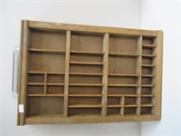 Wooden Mini Knick Knack Shelf
