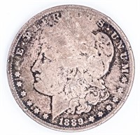 Coin 1889-CC  Morgan Silver Dollar Very Fine