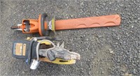 Chop Saw & Stihl Hedge Trimmer (Non-op)