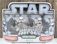 Stormtroopers Galactic Heroes Star Wars Figures
